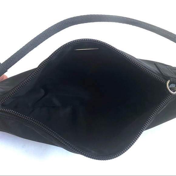 SOLD ✨ Prada Nylon Black Pochette - Picture 6 of 7